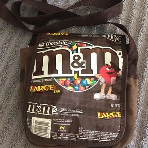 M & M’s Recycled Candy Satchel